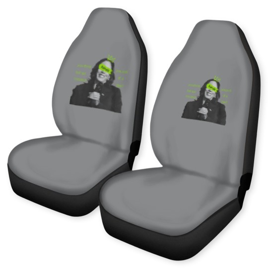 Discover kamala harris brat Car Seat Covers, kamala charli xcx brat Car Seat Covers, kamala meme Car Seat Covers