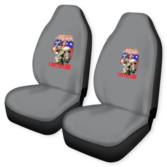 Discover Anthrax Car Seat Covers Judge Dredd I AM THE LAW Car Seat Covers NEW Heavy Metal Band