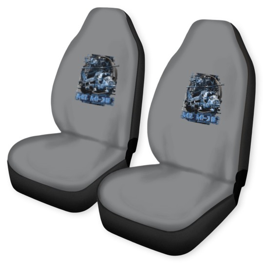 Discover Mi-35 Hind Attack Helicopter Active Car Seat Covers