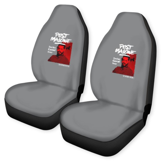 Discover Post Malone Vintage Graphic Car Seat Covers, Post Malone Car Seat Covers, Post Malone Merch, Post Malone Graphic Car Seat Covers