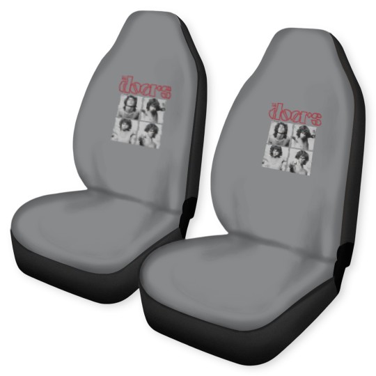 Discover The Doors: Jim Morrison Boxes Black Car Seat Covers