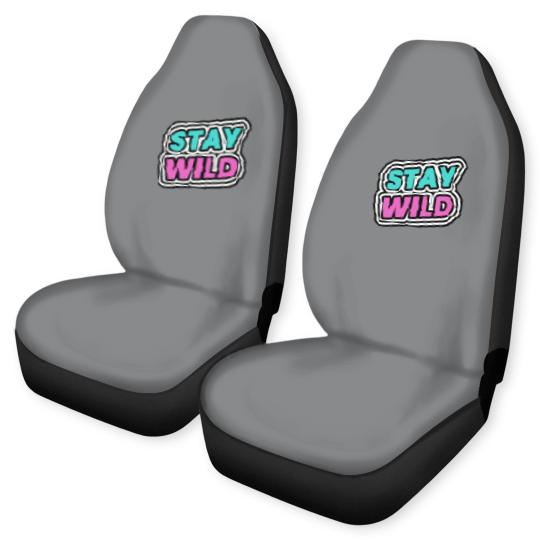 Discover Stay Wild Stay Wild Car Seat Covers