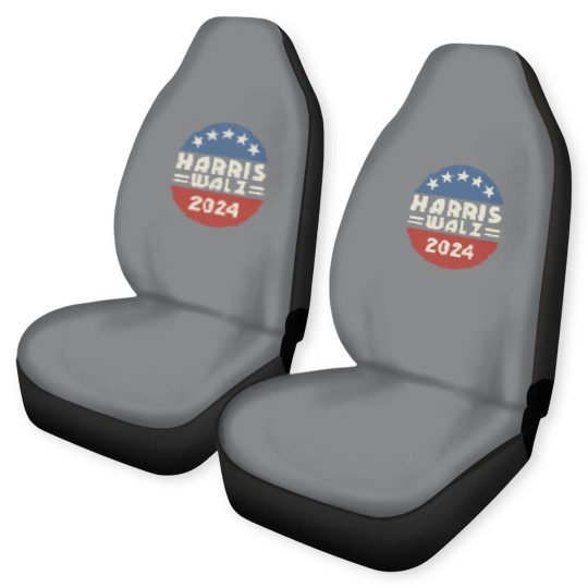 Discover Harris Walz Car Seat Covers, Kamala Harris Tim Walz President VP 2024 Car Seat Covers, Tim Walz