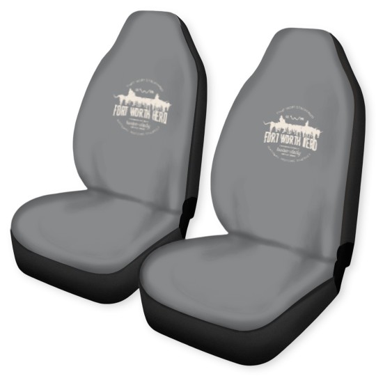 Discover fort worth texas stockyards and rodeo cowboy desig t Car Seat Covers