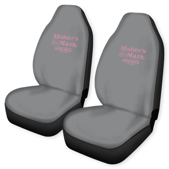 Discover Makers Mark Bourbon Pink Car Seat Covers