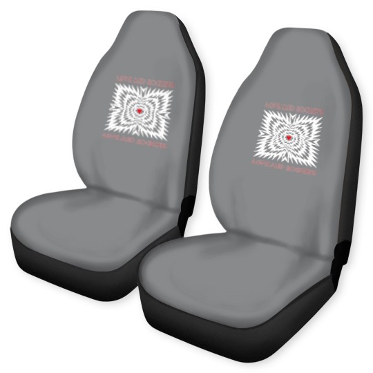 Discover Love and Rockets Car Seat Covers