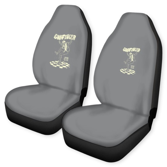 Discover Goldfinger band Car Seat Covers