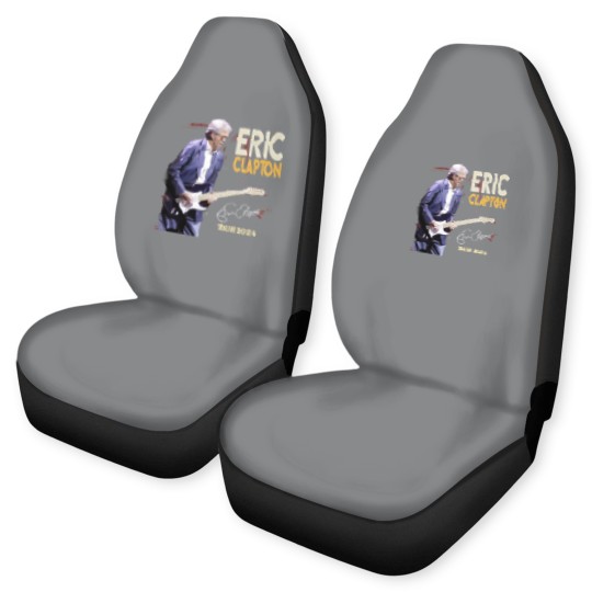 Discover Eric Clapton 2024 tour Music Black Car Seat Covers Great Gift