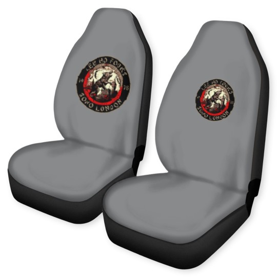 Discover Lee Ho Fooks - Soho London - 1978 - Warren Zevon - Werewolves of London - Block Print Car Seat Covers