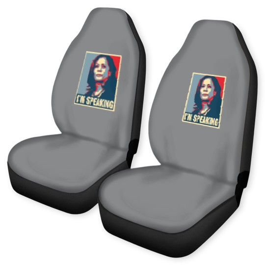 Discover Kamala Harris - Mr. Vice President I'm Speaking Car Seat Covers