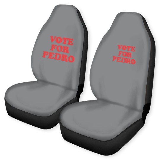 Discover Vote for Pedro Car Seat Covers - Napoleon Dynamite Cult Classic Car Seat Covers for Fans