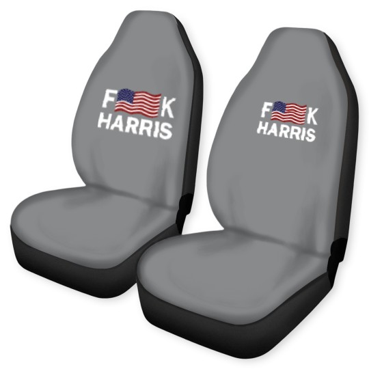 Discover F Kamala Harris Conservative Republican FKH Political Humor Unisex Car Seat Covers