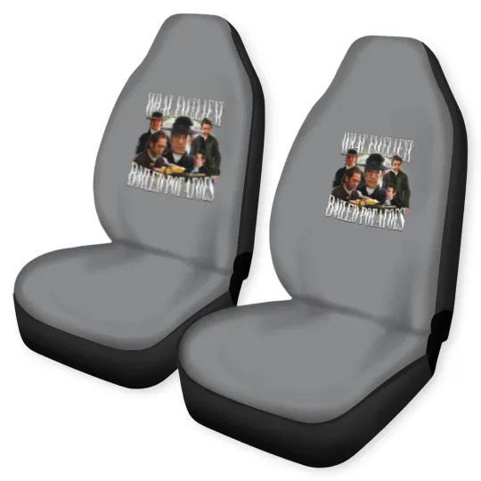 Discover Retro Boiled Potatoes Car Seat Covers, Jane Austen Car Seat Covers, Pride and Prejudice Car Seat Covers Car Seat Covers