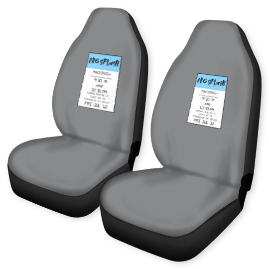 Discover Splash - Splash Mountain - Car Seat Covers