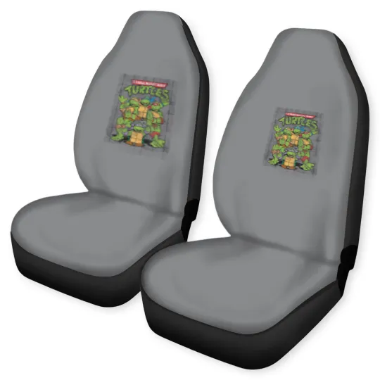 Discover Teenage Mutant Ninja Turtles Classic Retro Logo Car Seat Covers