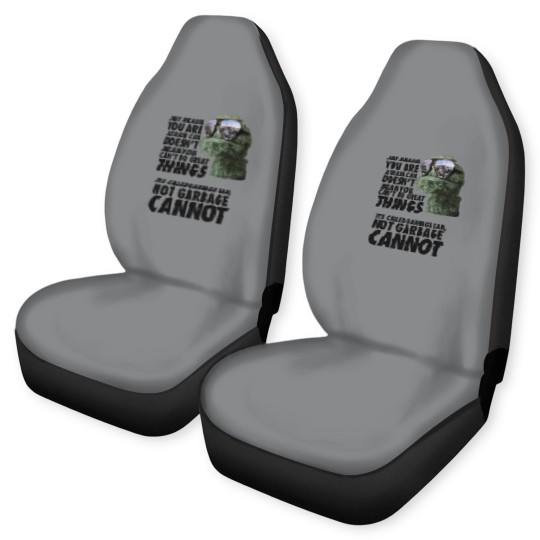 Discover Garbage Can Car Seat Covers