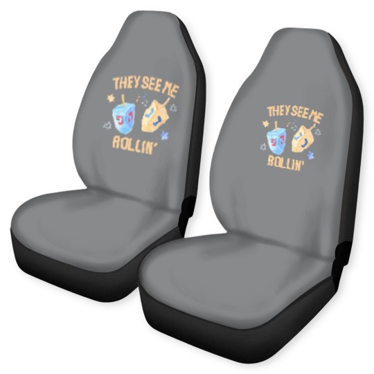 Discover They See Me Rollin, Hanukkah Car Seat Covers