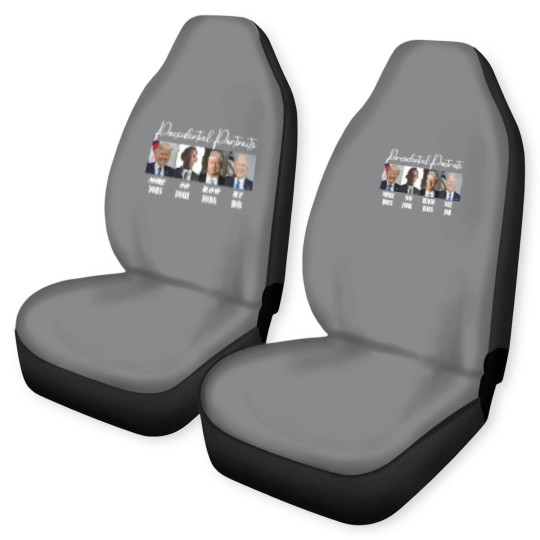 Discover Presidential Portrait Car Seat Covers - Sarcastic Car Seat Covers - Women's Car Seat Covers - Mens Car Seat Covers