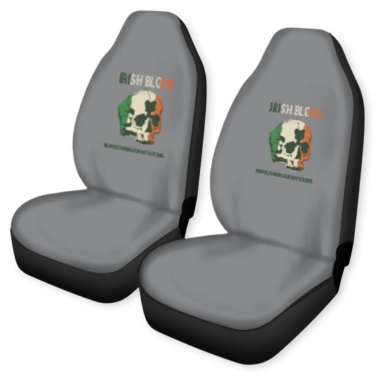Discover Irish Blood run through my Veins Car Seat Covers