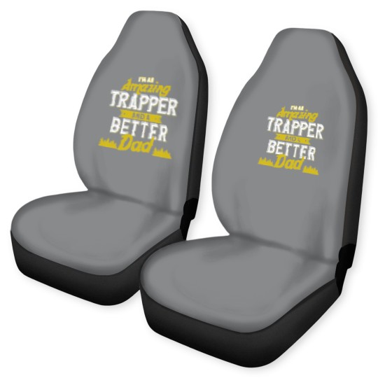Discover Hunting Trapper Trapping Car Seat Covers