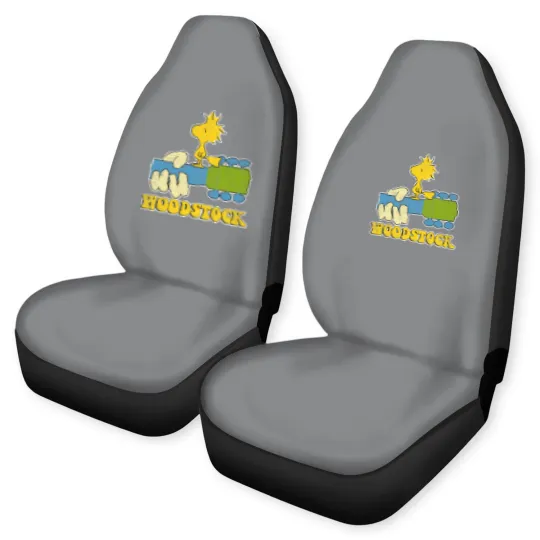 Discover Woodstock, distressed - Woodstock - Car Seat Covers