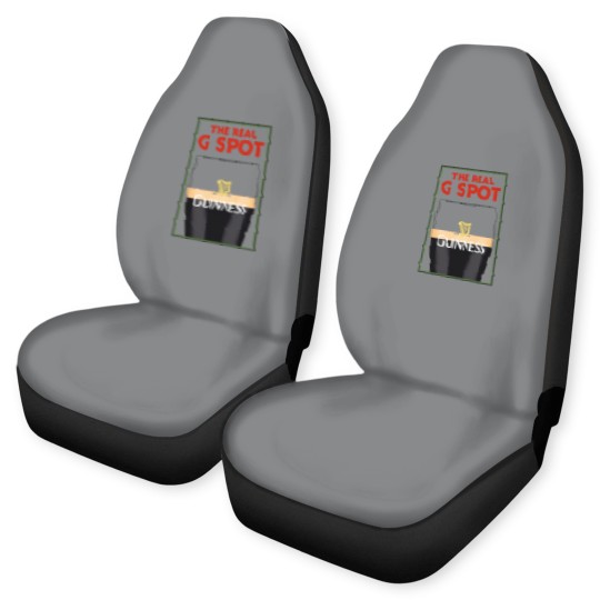 Discover Guinness Vintage Car Seat Covers, Split the G, Funny Car Seat Covers