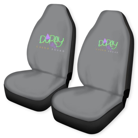 Discover Dopey Challenge ChEAR Squad Car Seat Covers, WDW Dopey Runner Cheering Family Car Seat Covers