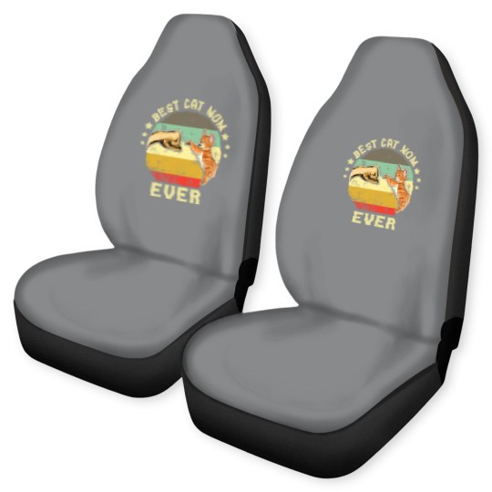 Discover BEST CAT MOM EVER - Best Cat Mom Ever - Car Seat Covers