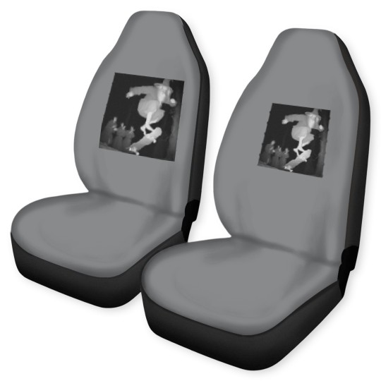 Discover Gandalf skateboarding Car Seat Covers, Gandalf skating in the woods Car Seat Covers