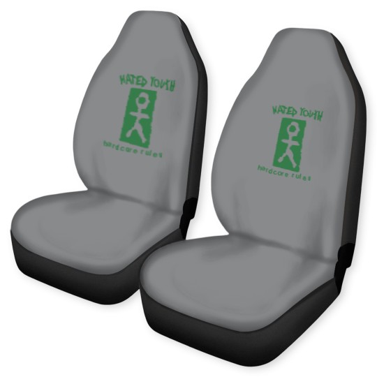 Discover Hated Youth Car Seat Covers Vintage Rock Punk Car Seat Covers