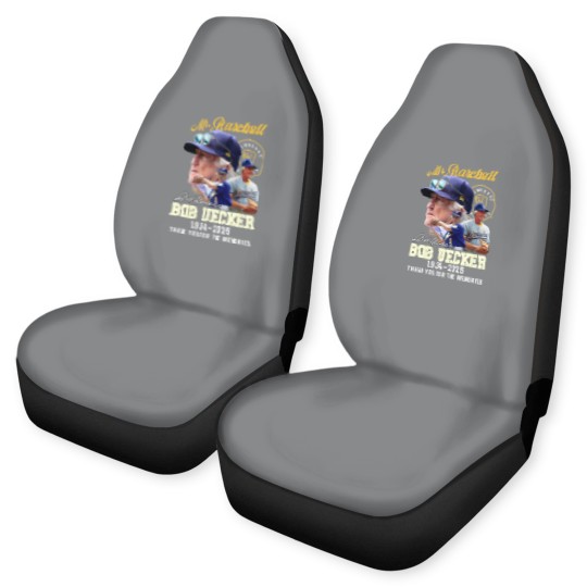 Discover Bob Uecker Mr. Baseball 1934-2025 Thank You - Bob Uecker Mr Baseball 1934 2025 - Car Seat Covers