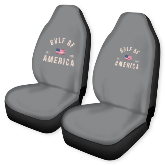 Discover Gulf of America Car Seat Covers, Comfort Colors Unisex Patriotic Car Seat Covers, United States of America Car Seat Covers