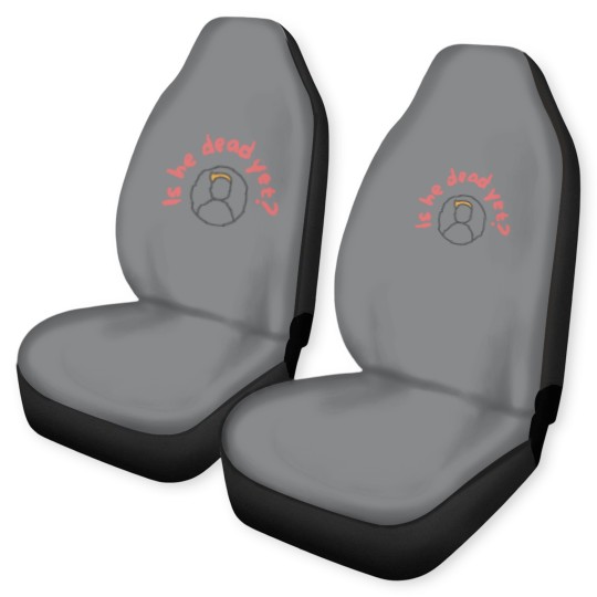 Discover Is He Dead Yet Car Seat Covers, Anti Trump Car Seat Covers, Not My President Car Seat Covers