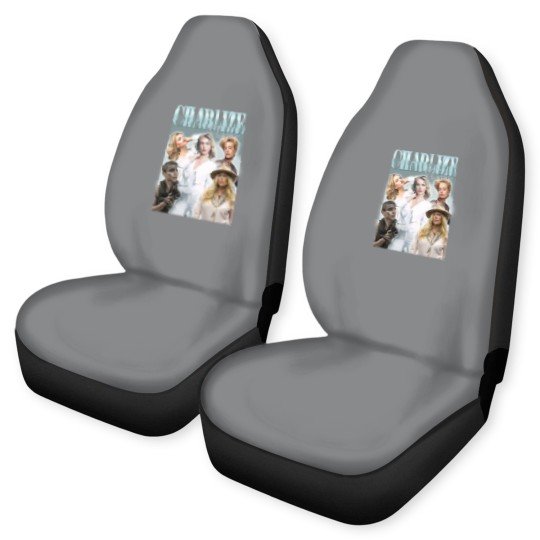 Discover Charlize Theron Vintage Bootleg Car Seat Covers, Charlize Theron Vintage Graphic Car Seat Covers