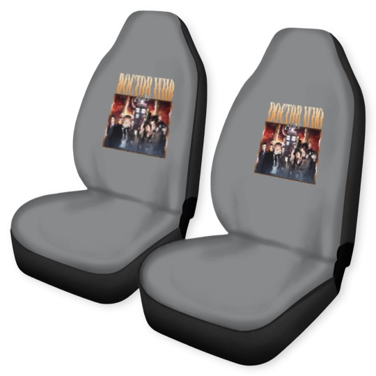 Discover Doctor Who 60th Anniversary 1963 ? 2023 Signature Thank You Car Seat Covers, Trendy Car Seat Covers
