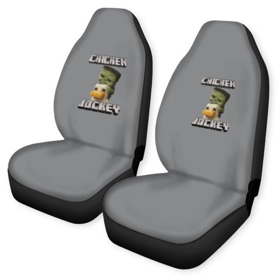 Discover Chicken Jockey Minecraft Movie Car Seat Covers, Minecraft Movie Car Seat Covers