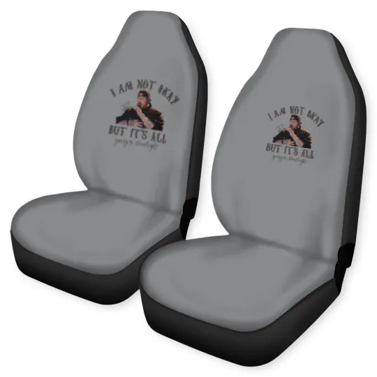 Discover I'm not okay- Jellyroll- Unisex Heavy Cotton Car Seat Covers