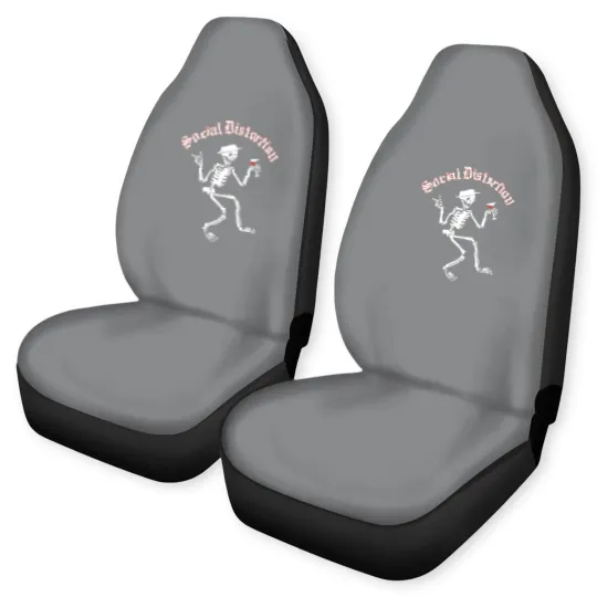 Discover Social Distortion Skull Art Car Seat Covers