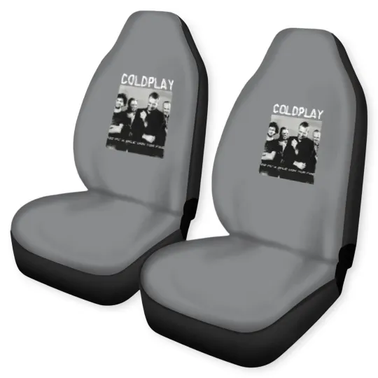 Discover Coldplay World Tour 2025 Car Seat Covers, Gift Car Seat Covers For Coldplay Fans