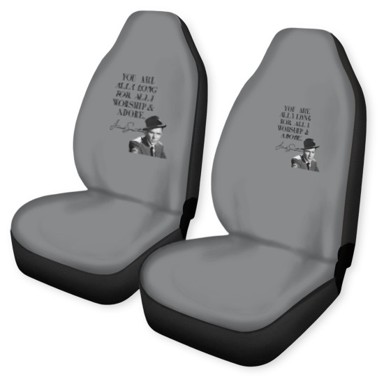Discover Frank Sinatra Car Seat Covers, Gift for Her, Moon Car Seat Covers, Music Car Seat Covers