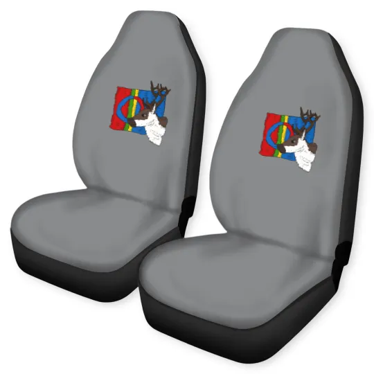 Discover sami flag and reindeer. Sámi people. Car Seat Covers
