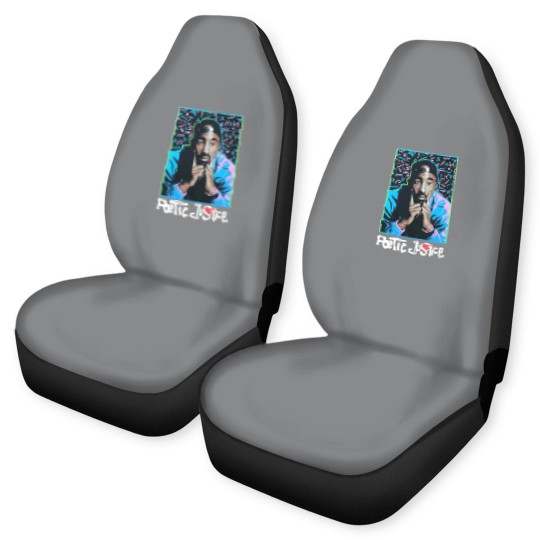 Discover Tupac Shakur Poetic Justice Black Car Seat Covers - NWT