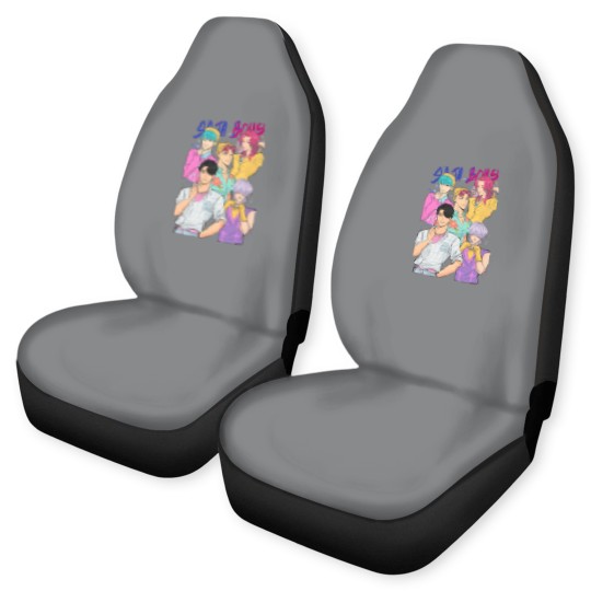 Discover Saja Boy Unisex 2025 Multicolor Car Seat Covers