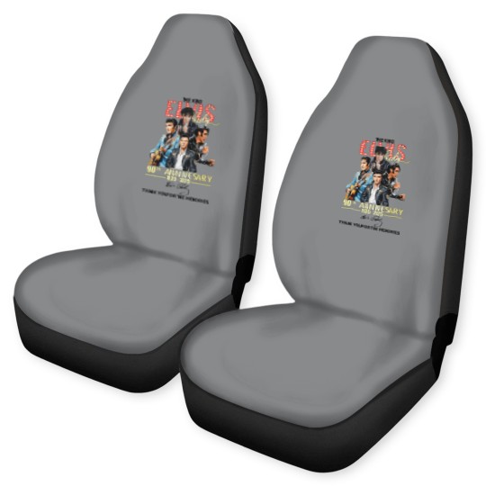 Discover Elvis Presley tour 2025, Elvis 90th Anniversary Car Seat Covers 2D