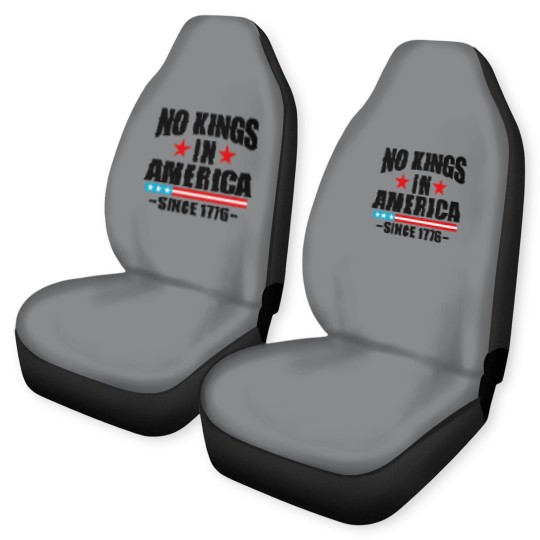 Discover No Kings in America Car Seat Covers Anti-Trump, Protest Car Seat Covers Democracy Car Seat Covers Protest Gift for Anti-MAGA Patriotic Car Seat Covers We The People No Kings In America
