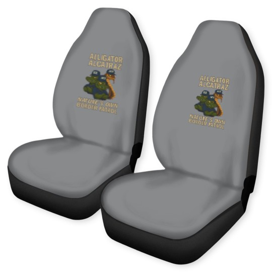 Discover Alligator-Alcatraz - Alligator Alcatraz Fl Retro - Car Seat Covers