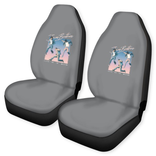 Discover Jonas Brothers Love Me To Heaven Single Cover Retro Car Seat Covers