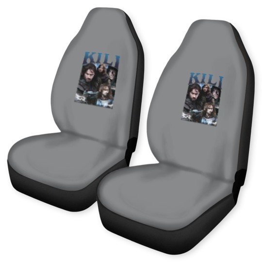 Discover Limited Kili Car Seat Covers Vintage 90s Car Seat Covers Fili and Kili Movie Gif For Woman And Man Unisex Car Seat Covers