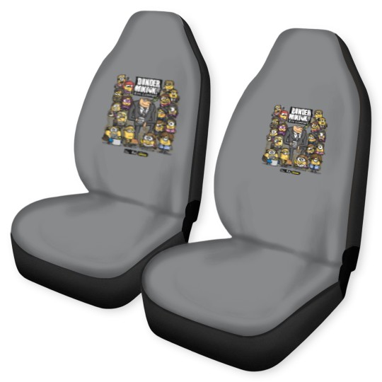 Discover The Office X Minions Characters Car Seat Covers