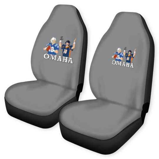 Discover Peyton Manning Omaha Car Seat Covers